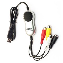 USB 2.0 Video Capture Card AV CVBS Video Converter Recorder To PC Win7,Win10