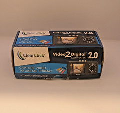 ClearClick Video to Digital Converter 2.0 VHS Camcorder Tapes New Open Box