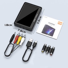 HD Video Capture Box USB 2.0 Video to Digital Converter with 4.3″ Screen C7E4