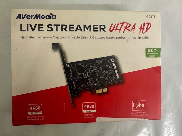 Avermedia Live Streamer Ultra Hd *NEW