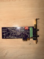 ATI TV Wonder 650 Combo PCIe TV Tuner Video Capture Card B196 Dual F