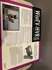 Hauppauge WinTV-HVR-1600 PCI TV Tuner Recorder Card Model 1178 Remote Blaster