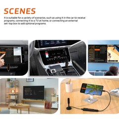 ATSC3.0/1.0 OTA Signal Meter, USB3.0 TV Tuner Stick Digital Terrestrial Signal