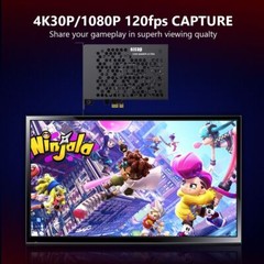 PCIE Game Capture Card 4K30/1080p120HZ Video Record Live Streaming HDR HDMI In