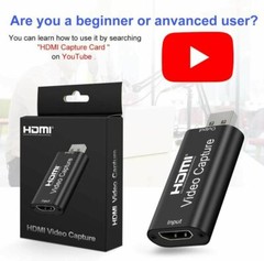HDMI to USB 2.0 Video Capture Card 1080P HD Recorder Game Video Live Streaming A
