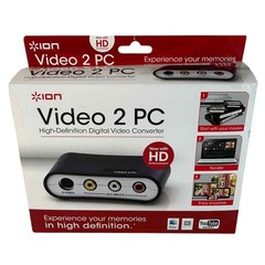 ION Video 2 PC High-Definition Digital Video Converter New Damaged Box