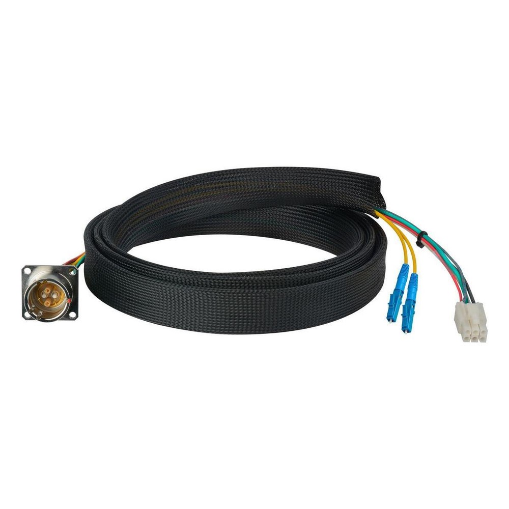 Camplex FCS015A-MR 6′ Receptacle Breakout Cable with LC Male Connector