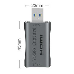 C30 For Game Live Streaming Aluminum Alloy USB Male to HDMI Female HD Video Capt