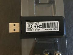 ROXIO USB CAPTURE DEVICE UB315-E Version 3 – plug tested NO MANUALS NO SOFTWARE
