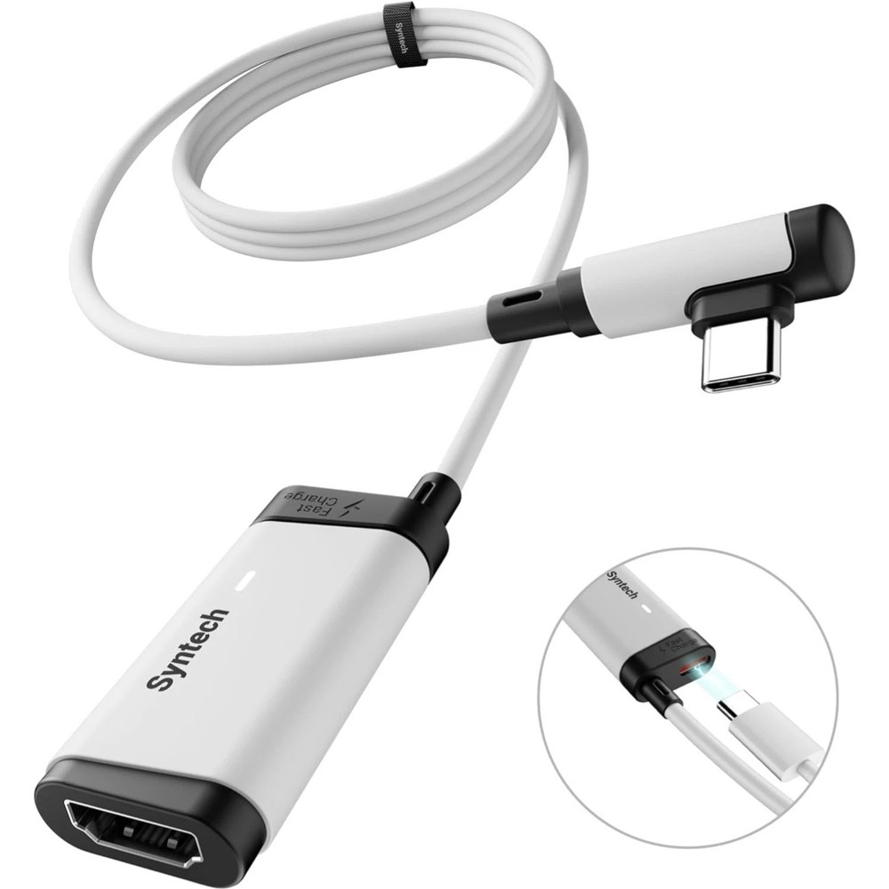 Syntech 2K@30Hz Video Capture Card with 100W PD Charging 5FT4K Input HDMI