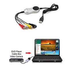 USB 2.0 Video Capture Card AV CVBS Video Converter Recorder To PC Win7,Win10