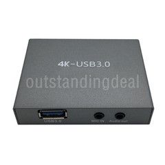 EC291 USB 3.0 HDMI HD Video Card For OBS Recorder Support 4K Input/Output 1080P-