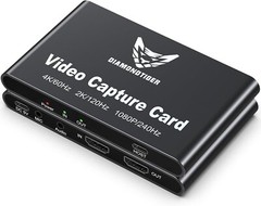 4K HDMI Video Capture Card for Streaming,4k@60hz,HDR VRR Passthrough low latency