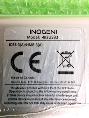 INOGENI HDMI 4K to USB 3.0 Capture Card 4K2USB3