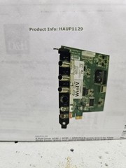 Hauppauge WinTV WinTV-HVR-1800 NTSC TV Tuner Card 78521 LF NIB RARE HTF