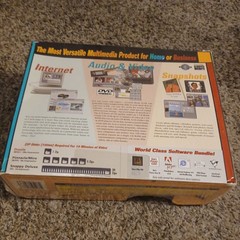 Vintage Dazzle Multimedia MPEG Video Capture LAV-1000 RCA S-VIDEO to IEEE NOS