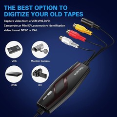 Mac Windows Compatible VHS to Digital Converter