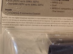 NEW Pinnacle PCTV HD Mini Stick Package Info In Pictures