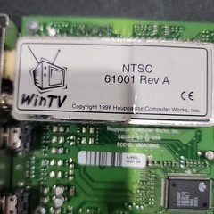 Hauppauge WinTV – Ntsc 61001 Rev A – TV Tuner Card