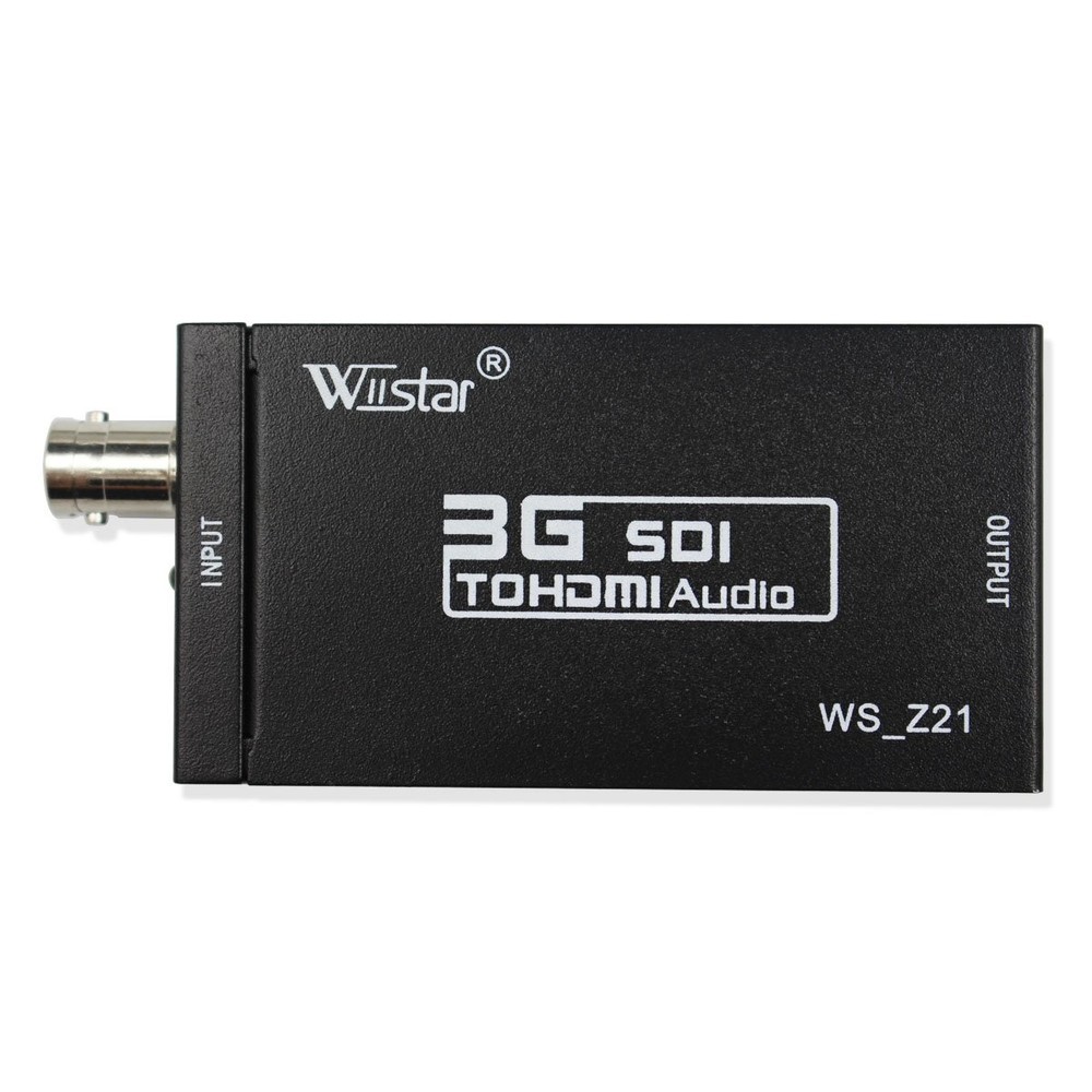 Wiistar SDI to HDMI Converter 3G/HD-SDI Audio Video Adapter Full HD…