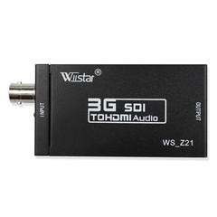 Wiistar SDI to HDMI Converter 3G/HD-SDI Audio Video Adapter Full HD…