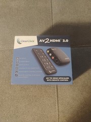 ClearClick AV to HDMI Converter 3.0 (Third Generation) – 1080P RCA or Black