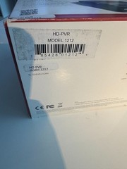 Hauppauge HD-PVR Model 1212 High Definition Personal Video Recorder BNIB
