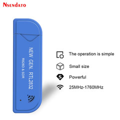 Digital RTL2832U & R828D SDR USB2.0 TV Stick Tuner 25 MHz To 1760 MHz A300U FM S