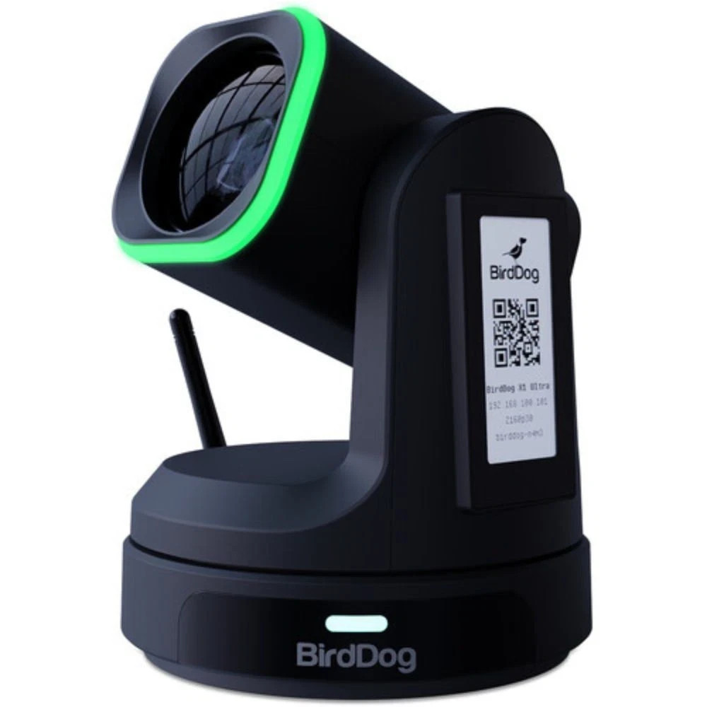 BirdDog X1 Ultra PTZ Camera with 12x Zoom (Black) – Free Shipping