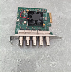 Blackmagic Design Decklink Duo 2 PCI SDI capture card For parts.
