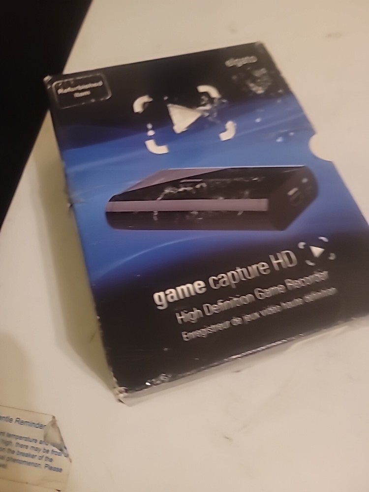 ELGATO Game Capture HD High Definition Game Recorder W/ Cables & Box
