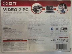 ION Video 2 PC VHS VCR to Computer USB Video Conversion Transfer Movies – NEW