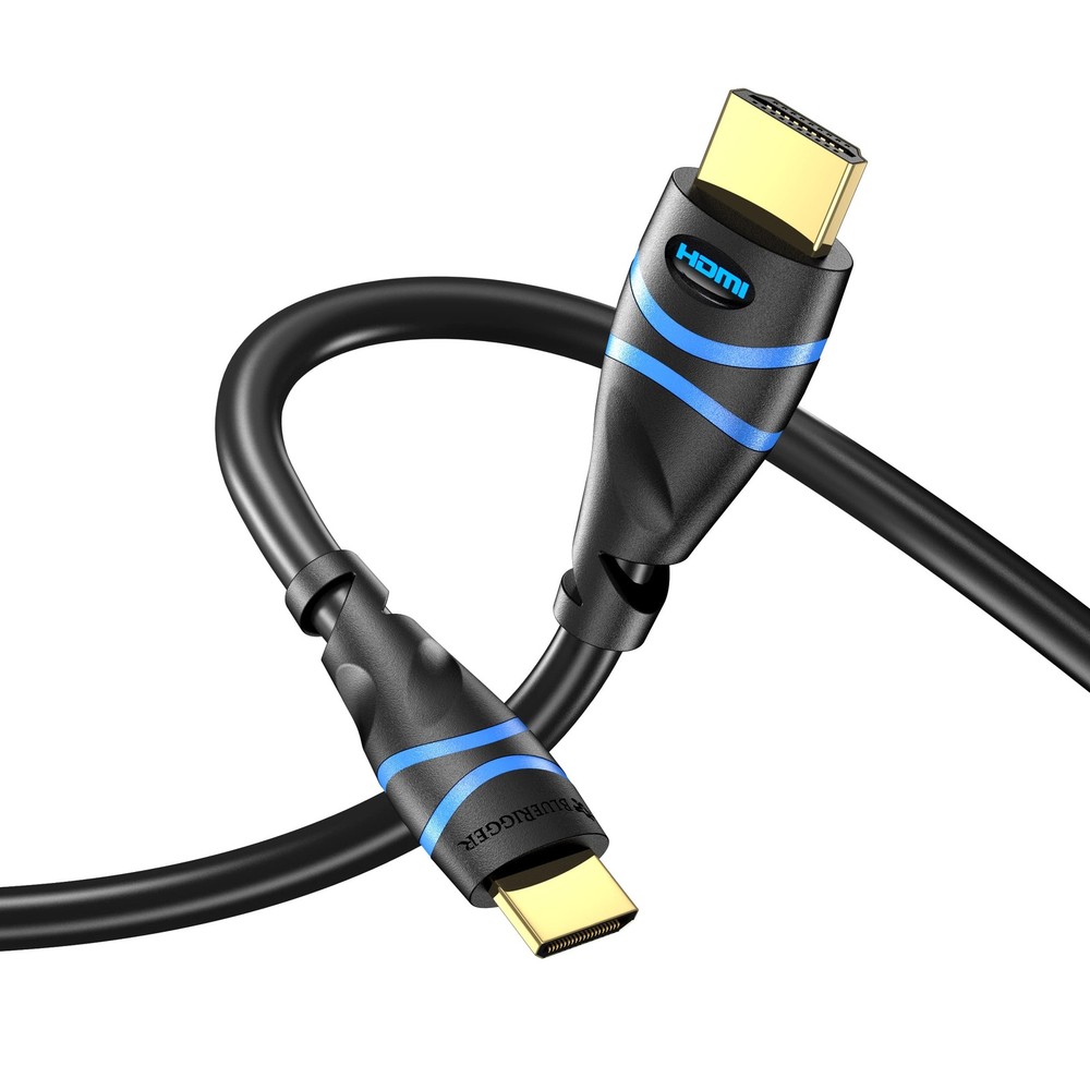 BlueRigger Mini HDMI to Cable (6FT, 4K 60Hz HDR, 6FT, Black