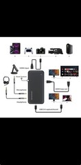 4K HDMI Capture Card, USB 3.0 Video Capture Card for Streaming, Recording in 108
