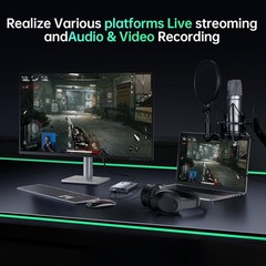 Ultra-Low Latency USB 3.0 Capture Card – 4K Loop-Out for PS5 & Switch Streaming