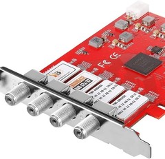 6904SE DVB-S2 / S / S2X Quad Tuner PCIe Card for Satellite Live TV