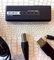 Rare New Never Used AverMedia Volar HDTV USB TV Tuner. ATSC, Clear QAM A868