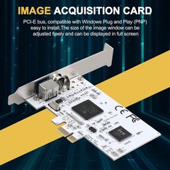 PCIE Expansion Card PCIE to AV 640X480 Resolution Video Capture Card5082