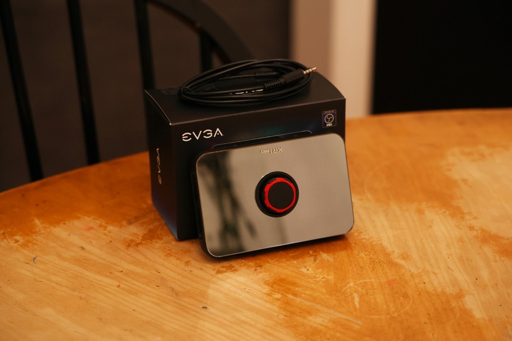 EVGA XR1 Pro Capture Card, 1440p/4K HDR Capture/Pass Through 144-U1-CB21-LR