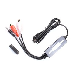 EzCAP 3.5mm RCA to USB 2.0 Audio Capture Converter Adapter for XP Vista CD mp3