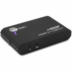 Siig CEH28311S1 4K120Hz HDMI 2.1 Capture Device USB-C Black