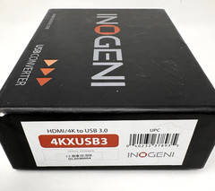 INOGENI 4KXUSB3 4K HDMI to USB 3.0 HDMI Loop Analog Audio & Visca Open Box