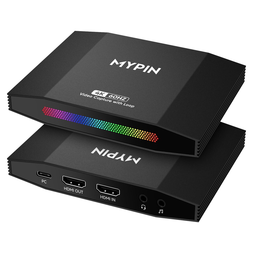 4K 60fps HDMI Video Game Capture and Passthrough Support HDR & VRR,1080P 120f…