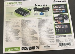 IOGEAR Upstream Pro GUV303 Black Silver Portable Video Production Switch