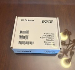 Roland UVC-01 USB Video Capture and Live Streaming Tool W/ Additional Audio Port