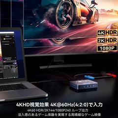4K60Hz HDMI Capture Card, USB3.0 Game Capture Video, 4K60FPS HD Recording, Hi…