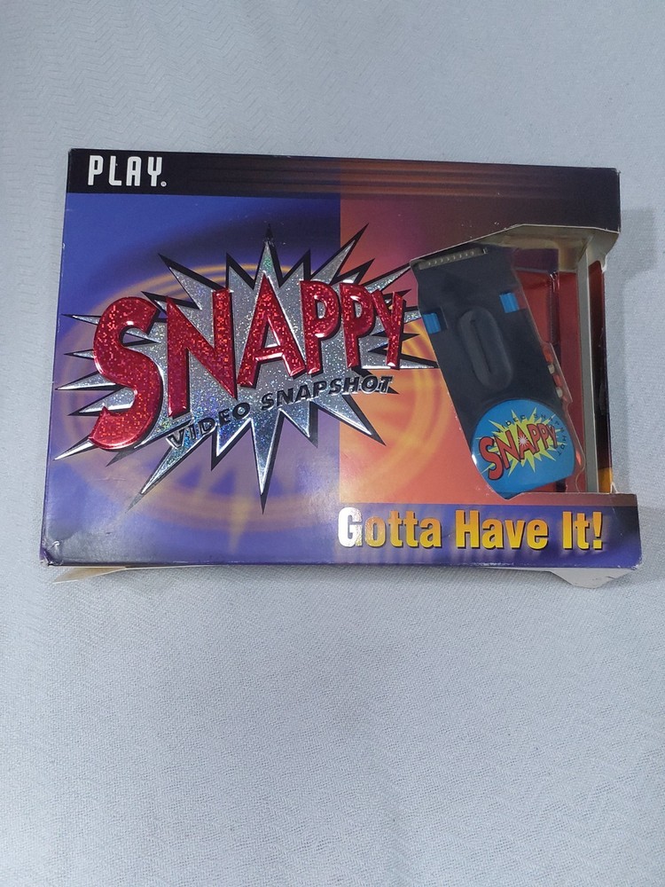 Vintage Snappy Video Snapshot 4.0SL New In Pro final Box Super Cool By Play