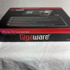 Gigaware PC to TV Converter VGA Video Capture NTSC/PAL USB 2.0 w/ Remote