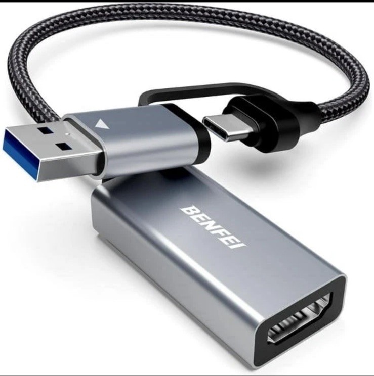 BENFEI Video/Audio Capture Card Supporting 1080P 60FPS for Streaming, Recording