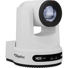 PTZOptics Move 4K PTZ Camera with 20x Zoom (White) (PT20X-4K-WH-G3)
